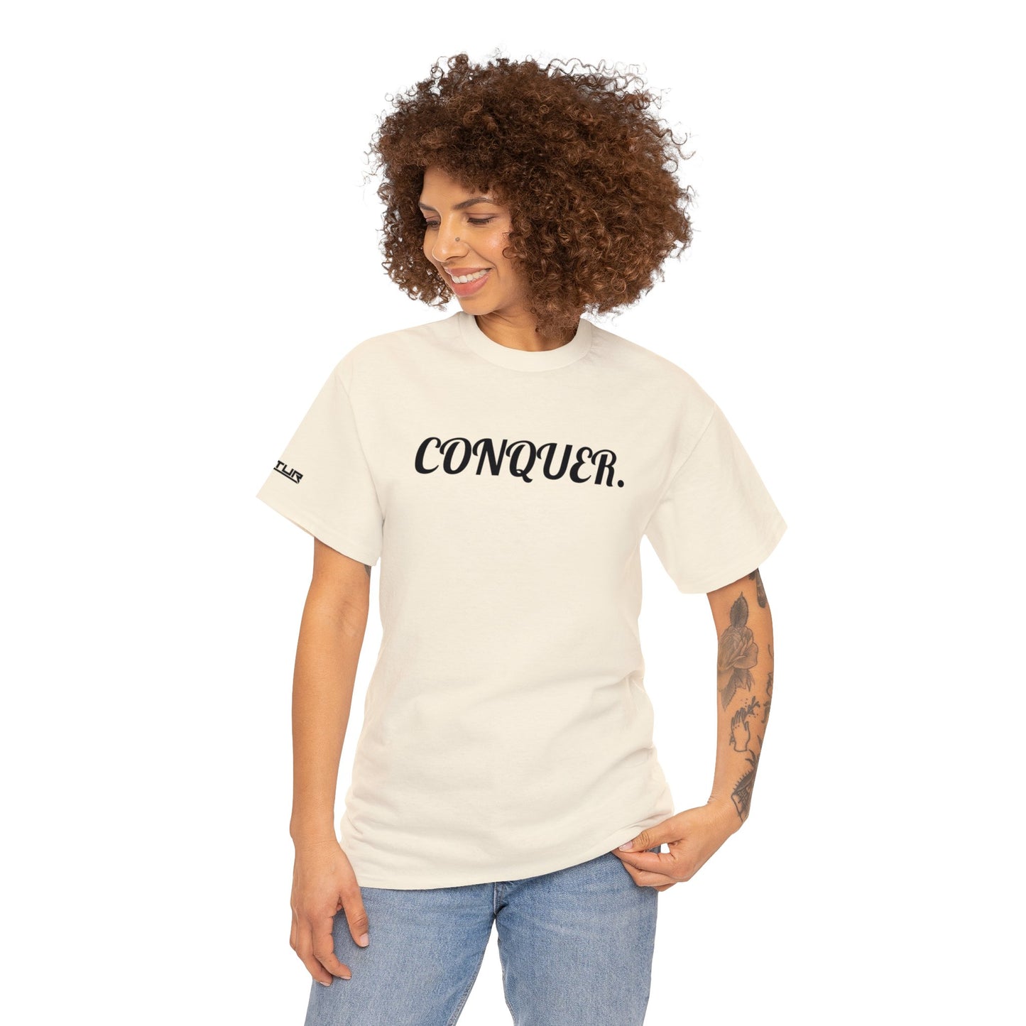 CONQUER - Unisex Heavy Cotton Tee