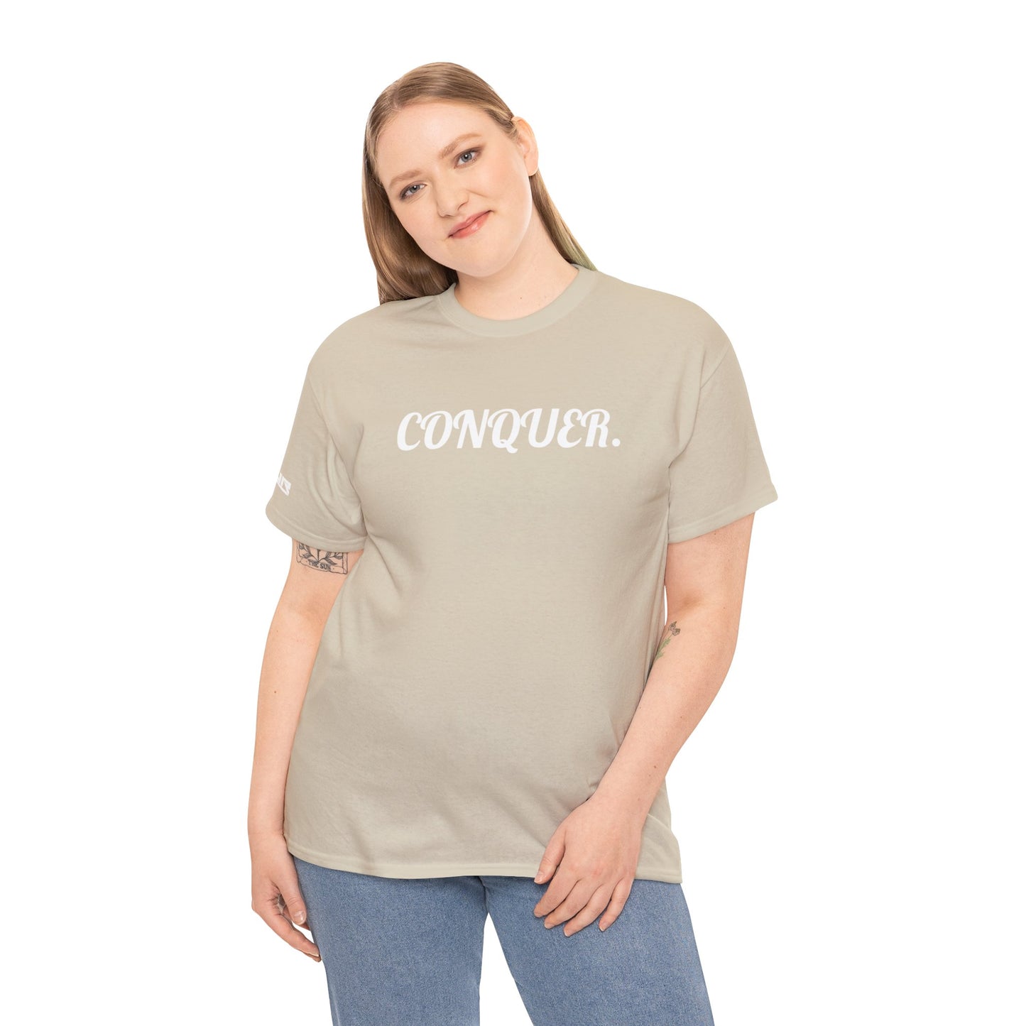 CONQUER - Unisex Heavy Cotton Tee