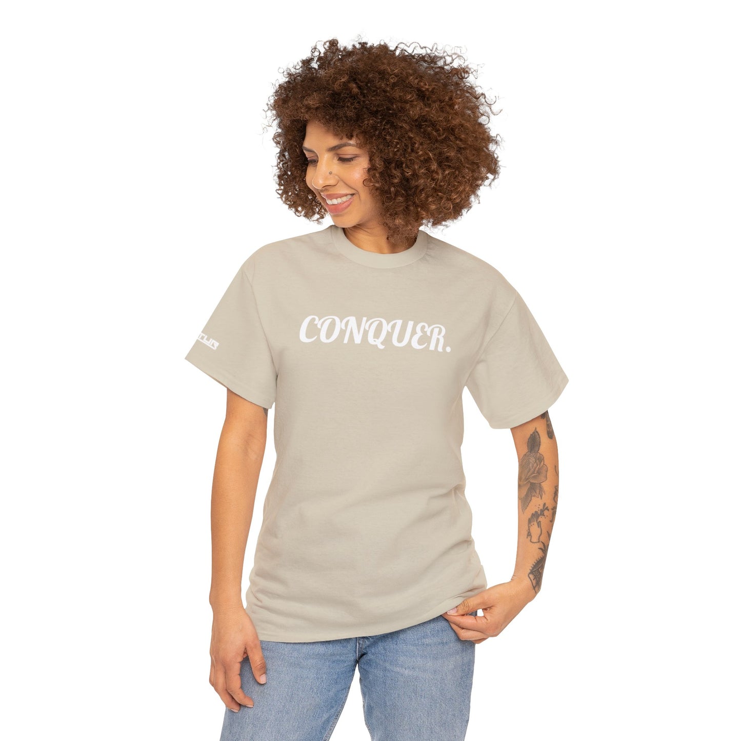 CONQUER - Unisex Heavy Cotton Tee