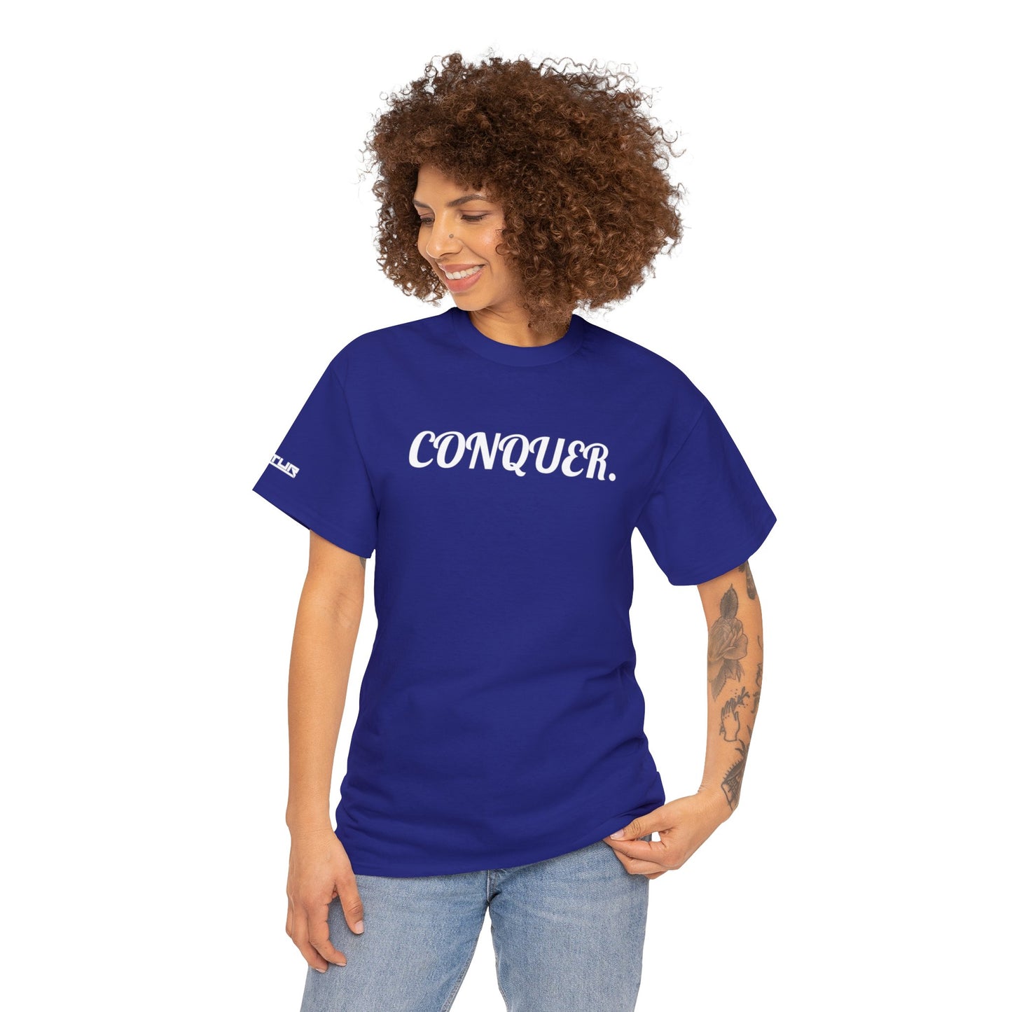 CONQUER - Unisex Heavy Cotton Tee