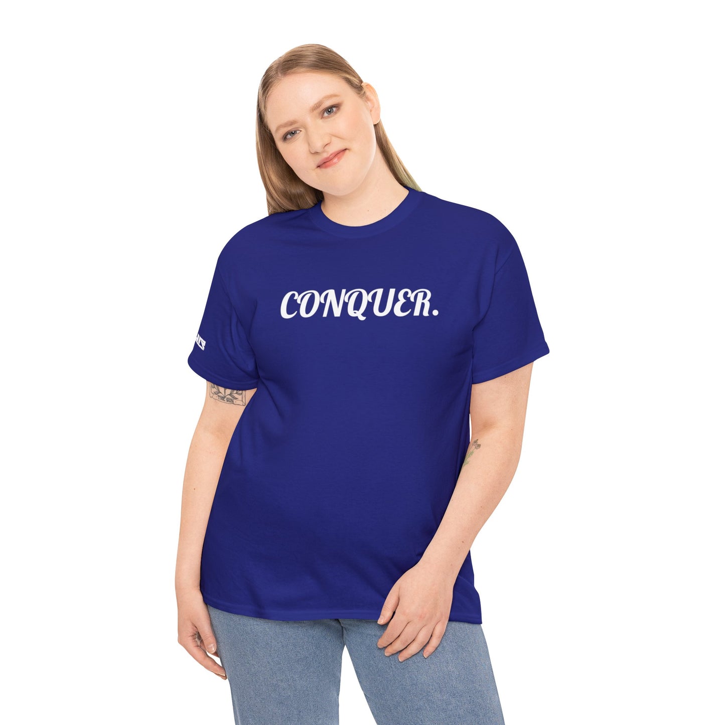 CONQUER - Unisex Heavy Cotton Tee