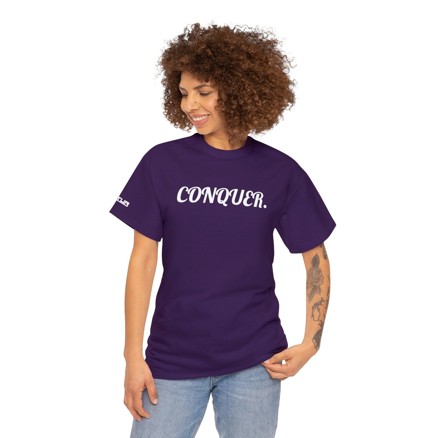CONQUER - Unisex Heavy Cotton Tee