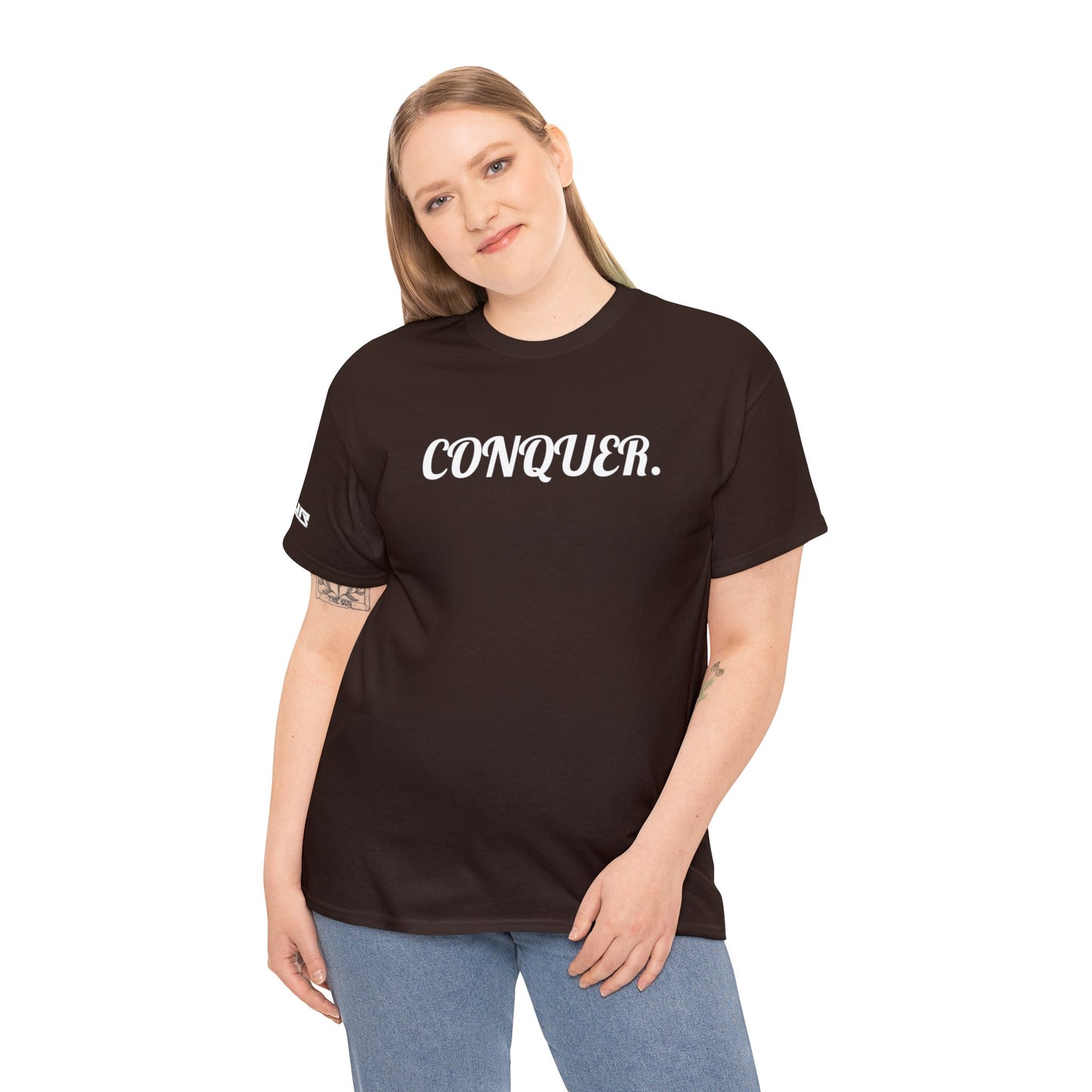 CONQUER - Unisex Heavy Cotton Tee