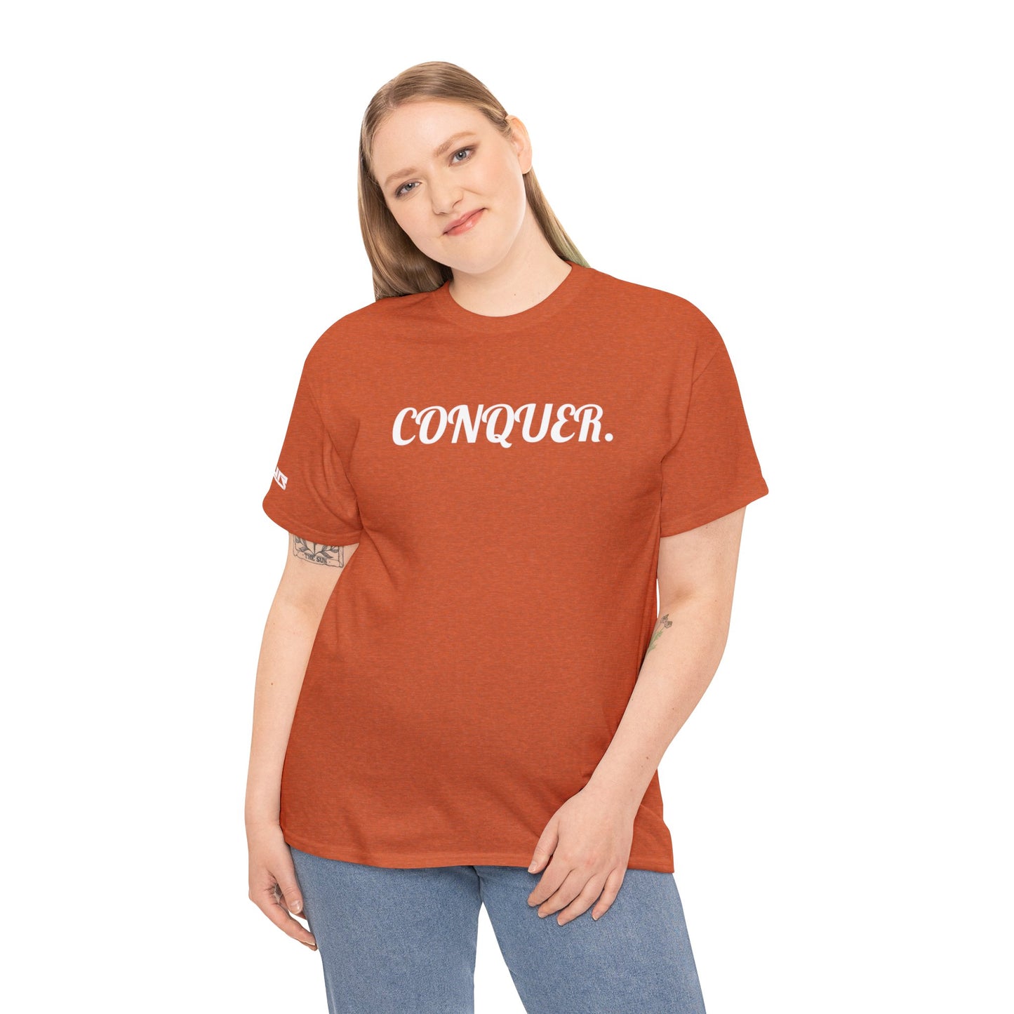 CONQUER - Unisex Heavy Cotton Tee