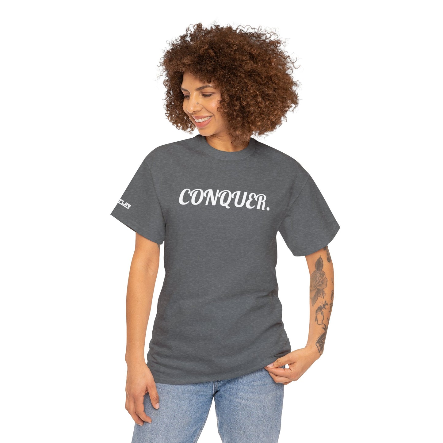 CONQUER - Unisex Heavy Cotton Tee