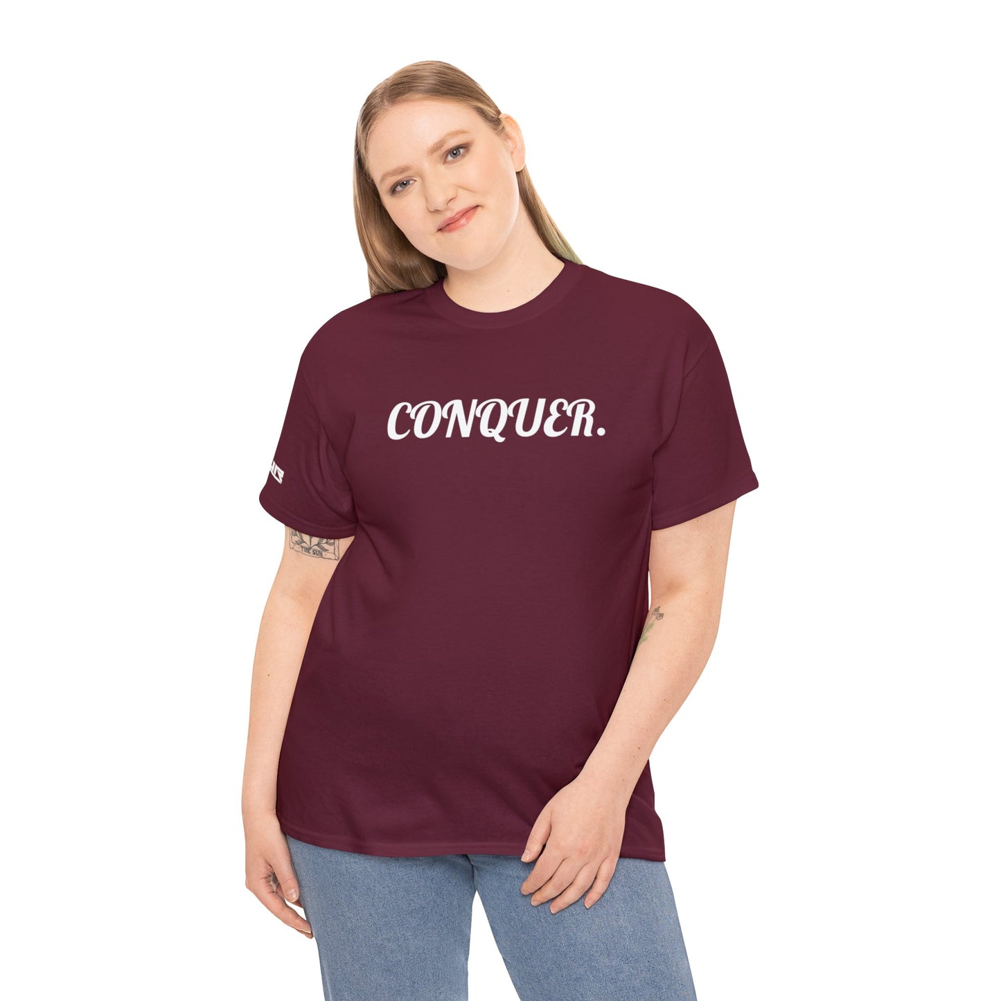 CONQUER - Unisex Heavy Cotton Tee