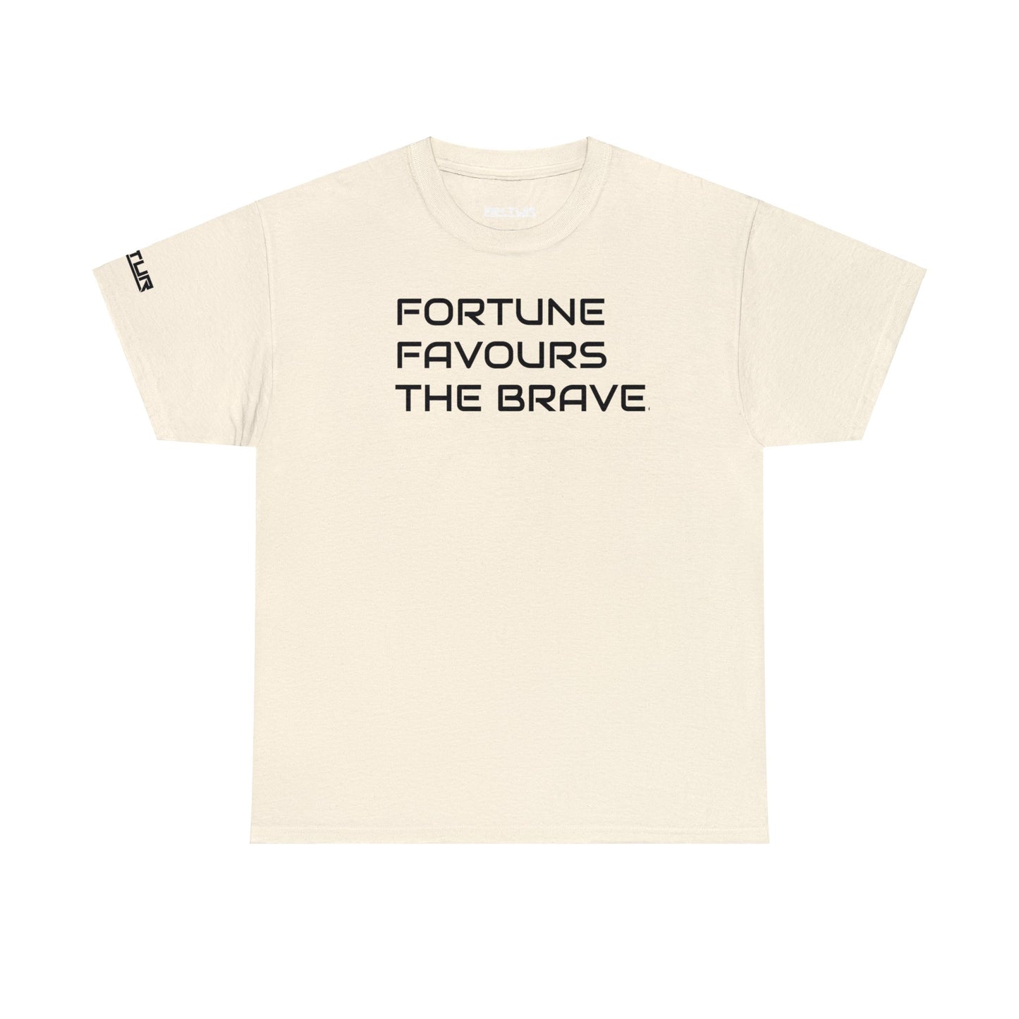 Fortune Favours The Brave Unisex Heavy Cotton Tee